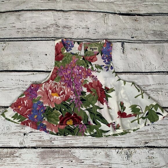 Show Me Your MuMu King Tiered Crop Top Size S - Picture 1 of 6